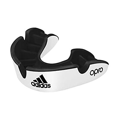 Adidas Unisex – Adultos Opro Gen4 Plata Mascarilla Blanco/Negro Senior Adidas Unisex – Adultos Opro Gen4 Plata Mascarilla Blanco/Negro Senior