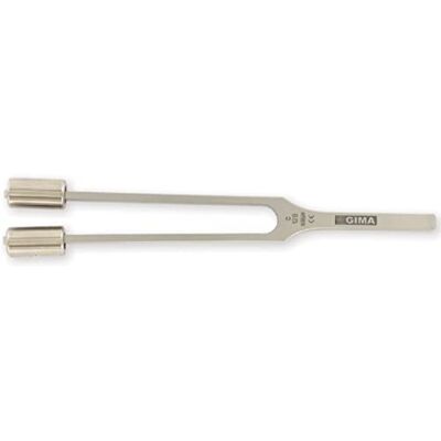 GIMA Diapason aleación 128 Hz, Con Peso, embalaje 1 pieza GIMA Diapason aleación 128 Hz, Con Peso, embalaje 1 pieza