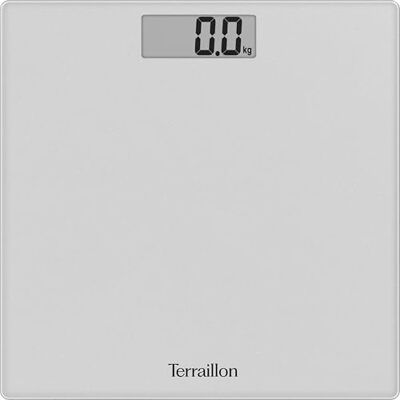Terraillon Terrailon TSQUARE SILVER – Báscula personal compacta y ultra plana 26 cm x 26 cm – Bandeja de cristal – Amplia pantalla LCD-capacidad 180 kg – Graduación 100 g – Plata Terraillon Terrailon TSQUARE SILVER – Báscula personal compacta y ultra plana 26 cm x 26 cm – Bandeja de cristal – Amplia pantalla LCD-capacidad 180 kg – Graduación 100 g – Plata