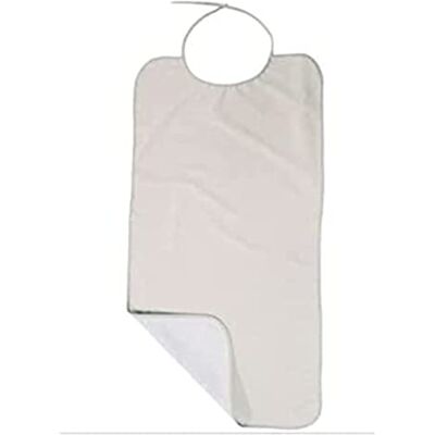 Queralto Queraltó Babero de algodón Impermeable 80X40 cm Blanco Queralto Queraltó Babero de algodón Impermeable 80X40 cm Blanco