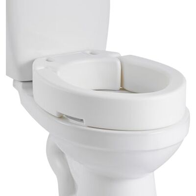 VEVOR Elevador de Asiento de Inodoro, Capacidad de Carga de 136 kg, con Altura de Elevación de 88,9 mm, con Abertura Ampliada para Personas Mayores, Inodoros Alargados, 360 x 490 x 90 mm, Blanco VEVOR Elevador de Asiento de Inodoro, Capacidad de Carga de 136 kg, con Altura de Elevación de 88,9 mm, con Abertura Ampliada para Personas Mayores, Inodoros Alargados, 360 x 490 x 90 mm, Blanco