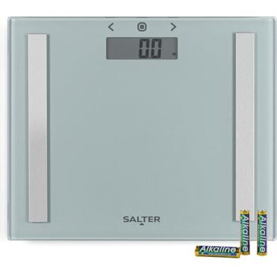 Salter Compact Glass Analyser Scale Silver Salter Compact Glass Analyser Scale Silver