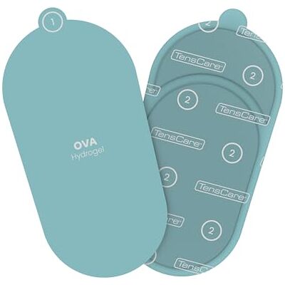 TensCare Almohadillas de repuesto de hidrogel para Ova 3 Paquete de 3 pares TensCare Almohadillas de repuesto de hidrogel para Ova 3 Paquete de 3 pares