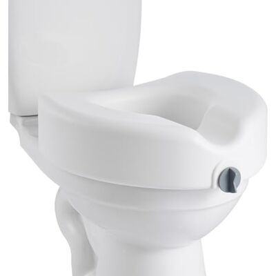 VEVOR Elevador de Asiento de Inodoro, Carga de 158 kg, Altura de Elevación 127 mm, con Apertura Ampliada para Personas Mayores y Pacientes, Tazas Oblongas y Redondas, 424 x 416 x 180 mm, Blanco VEVOR Elevador de Asiento de Inodoro, Carga de 158 kg, Altura de Elevación 127 mm, con Apertura Ampliada para Personas Mayores y Pacientes, Tazas Oblongas y Redondas, 424 x 416 x 180 mm, Blanco