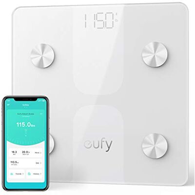 eufy Smart Scale C1 Báscula de análisis corporal Rango de pesaje (máx.) = 150 kg Blanco eufy Smart Scale C1 Báscula de análisis corporal Rango de pesaje (máx.) = 150 kg Blanco