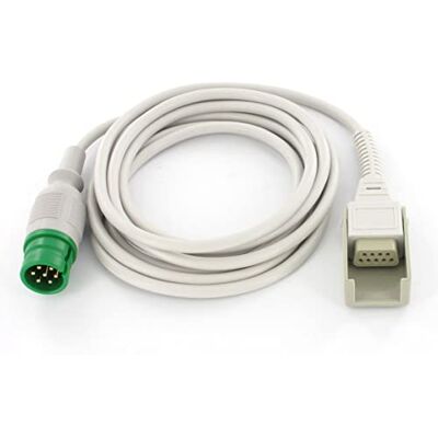 GIMA Cable de extensión Spo2, 2 m, 7 pines GIMA Cable de extensión Spo2, 2 m, 7 pines