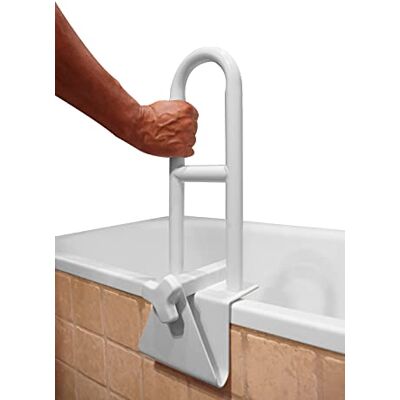 PEPE Mobility Asa Bañera para Mayores (Bañeras borde liso ≥8 cm), Asidero Adultos, Agarraderas Baño para Mayores, Asa de Seguridad Baño PEPE Mobility Asa Bañera para Mayores (Bañeras borde liso ≥8 cm), Asidero Adultos, Agarraderas Baño para Mayores, Asa de Seguridad Baño