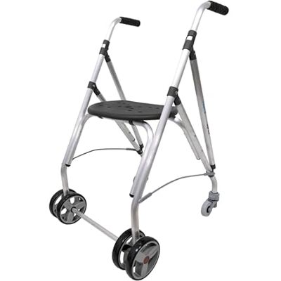 Forta Ara Plus Andador Ligero y Plegable para Personas Mayores Para Uso en Exteriores Con Asiento Integrado, Regulable en Altura, Freno de Presión, Capacidad de Carga hasta 130 Kg (Negro) Forta Ara Plus Andador Ligero y Plegable para Personas Mayores Para Uso en Exteriores Con Asiento Integrado, Regulable en Altura, Freno de Presión, Capacidad de Carga hasta 130 Kg (Negro)