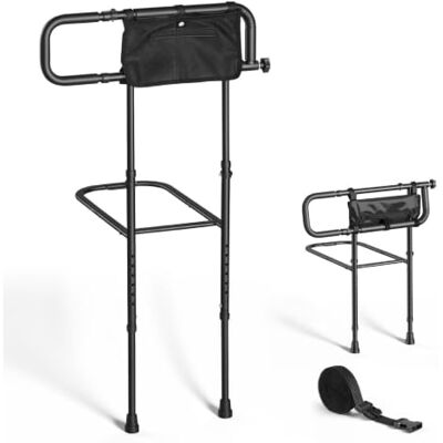 VEVOR Barandilla de Cama para Adultos 136 kg, Barra de Apoyo con Bolsillo para Personas Mayores y Movilidad Reducida, Plegable hacia Arriba y Abajo, con Altura de 820-1110 mm y Asa de 605-805 mm VEVOR Barandilla de Cama para Adultos 136 kg, Barra de Apoyo con Bolsillo para Personas Mayores y Movilidad Reducida, Plegable hacia Arriba y Abajo, con Altura de 820-1110 mm y Asa de 605-805 mm