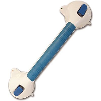 Queralto Barra asidero de ventosas para baño 40 cm con indicador de seguridad Queralto Barra asidero de ventosas para baño 40 cm con indicador de seguridad