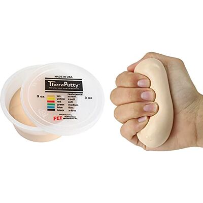 Cando TheraPutty anti bacteriano Pasta modelar 85 g Beige (muy ligera) Cando TheraPutty anti bacteriano Pasta modelar 85 g Beige (muy ligera)