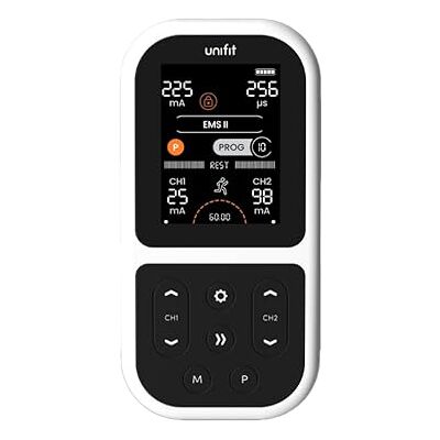 TensCare Unifit- 3 en 1 Dispositivo versátil TENS, EMS y masaje para alivio del dolor, rehabilitación y fortalecimiento muscular. Programas específicos para diferentes grupos musculares. TensCare Unifit- 3 en 1 Dispositivo versátil TENS, EMS y masaje para alivio del dolor, rehabilitación y fortalecimiento muscular. Programas específicos para diferentes grupos musculares.