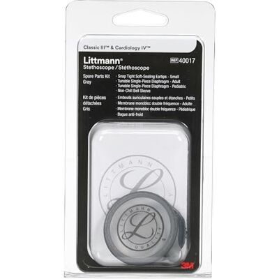 Littmann Kit de Repuestos para Classic III, Card IV, CORE, 40017, Gris Littmann Kit de Repuestos para Classic III, Card IV, CORE, 40017, Gris