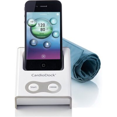 Medisana Cardio Dock Módulo para la medición de la tensión con dispositivo Apple iPod/iPhone 4, para control del pulso y la presión Medisana Cardio Dock Módulo para la medición de la tensión con dispositivo Apple iPod/iPhone 4, para control del pulso y la presión
