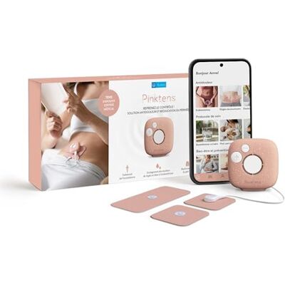 Bluetens Dispositivo Médico Conectado, Contra el Dolor Menstrual y la Endometriosis, Fortalece el Suelo Pélvico, Prevención de la Incontinencia, Prolapso, Aparato de Tonificación Pélvica Bluetens Dispositivo Médico Conectado, Contra el Dolor Menstrual y la Endometriosis, Fortalece el Suelo Pélvico, Prevención de la Incontinencia, Prolapso, Aparato de Tonificación Pélvica