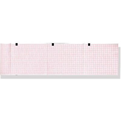 GIMA Papel térmico Ecg, cuadrícula naranja, 80 x 90 mm GIMA Papel térmico Ecg, cuadrícula naranja, 80 x 90 mm