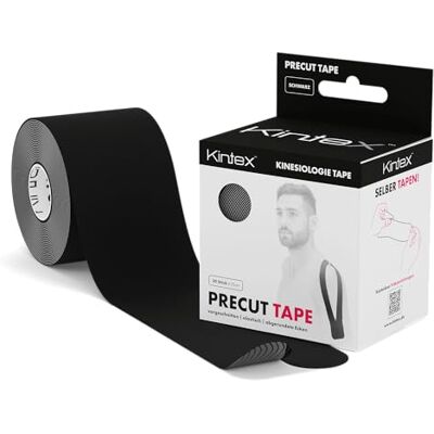 Kintex Cinta kinesiológica PreCut – 20 Tiras de 25 x 5 cm Kintex Cinta kinesiológica PreCut – 20 Tiras de 25 x 5 cm