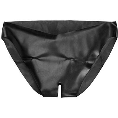 Rimba Erotic Fashion Slip con abierto Paso látex, talla L), color negro Rimba Erotic Fashion Slip con abierto Paso látex, talla L), color negro