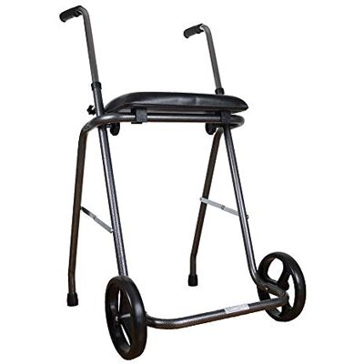 Sunrise Medical, S.L.U. Andador plegable con dos ruedas y asiento Sunrise Medical, S.L.U. Andador plegable con dos ruedas y asiento