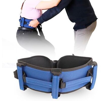 PEPE Mobility Cinturones de Transferencia con 7 Asas (x1 ud), Ayuda para Levantar Personas con Movilidad Reducida, Mover a Silla Ruedas PEPE Mobility Cinturones de Transferencia con 7 Asas (x1 ud), Ayuda para Levantar Personas con Movilidad Reducida, Mover a Silla Ruedas