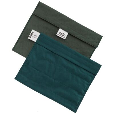 FRIO Bolsa isotérmica para mantener insulina, color verde, 21 x 15 cm FRIO Bolsa isotérmica para mantener insulina, color verde, 21 x 15 cm
