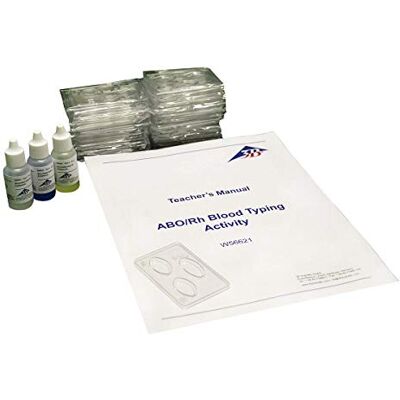 3B Scientific Kit de experimento: AB0/Rh de escritura de sangre 3B Scientific Kit de experimento: AB0/Rh de escritura de sangre