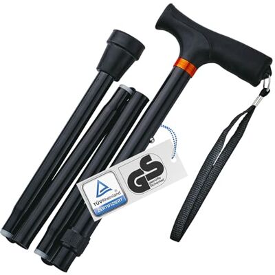 Weinberger Bastón Plegable (420 Gramos, Altura Regulable, Antideslizante, cómodo) Weinberger Bastón Plegable (420 Gramos, Altura Regulable, Antideslizante, cómodo)