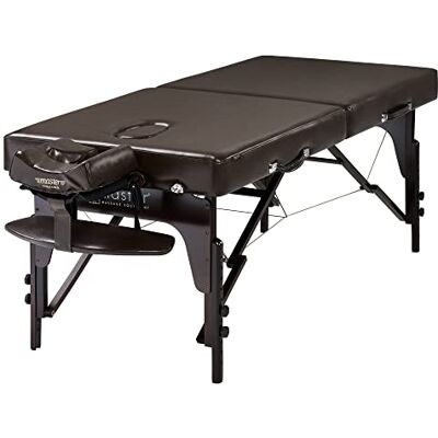 Master Massage Equipment Master Massage Camilla de Masaje portátil Supreme de 79 cm, Plegable, Cama de Masaje, Banco de Masaje, Banco de cosméticos, portátil, Patas de Madera, Bolsa de Transporte, Paquete marrón Master Massage Equipment Master Massage Camilla de Masaje portátil Supreme de 79 cm, Plegable, Cama de Masaje, Banco de Masaje, Banco de cosméticos, portátil, Patas de Madera, Bolsa de Transporte, Paquete marrón