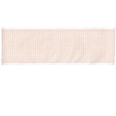 GIMA Rollo de papel térmico Ecg, cuadrícula naranja, 90 mm x 28 m GIMA Rollo de papel térmico Ecg, cuadrícula naranja, 90 mm x 28 m