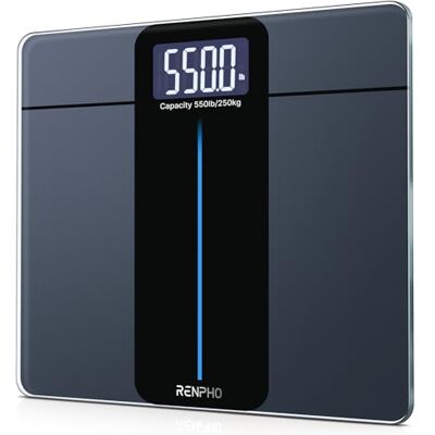 RENPHO Balanza Peso Corporal, Plataforma Extragrande 330mm, Pilas Incluidas RENPHO Balanza Peso Corporal, Plataforma Extragrande 330mm, Pilas Incluidas