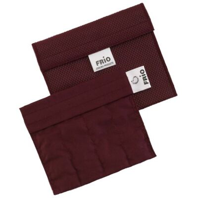 FRIO Cartera Colirios (3 botes) borgoña FRIO Cartera Colirios (3 botes) borgoña