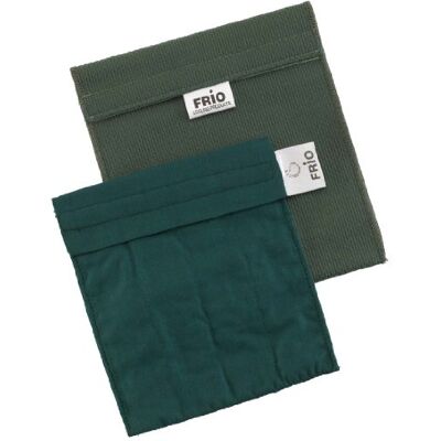 FRIO Bolsa isotérmica para Mantener insulina, Color Verde, 14 x 15 cm FRIO Bolsa isotérmica para Mantener insulina, Color Verde, 14 x 15 cm