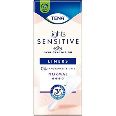 TENA Lights Protegeslips Sensibles Normal (12 Paquetes de 24) TENA Lights Protegeslips Sensibles Normal (12 Paquetes de 24)