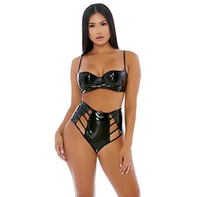 Forplay Set De Productos Eróticos De Cuero Y Látex Para Mujer,Talla Mediana 150 g Forplay Set De Productos Eróticos De Cuero Y Látex Para Mujer,Talla Mediana 150 g