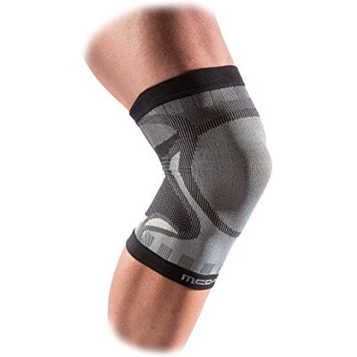 McDavid Mc David 5140 Rodillera, Unisex Adulto, Negro/Gris, S McDavid Mc David 5140 Rodillera, Unisex Adulto, Negro/Gris, S