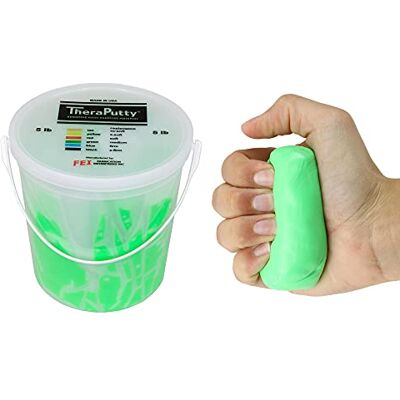 Cando TheraPutty anti bacteriano Pasta modelar 2.2 Kg Verde (moderada) Cando TheraPutty anti bacteriano Pasta modelar 2.2 Kg Verde (moderada)