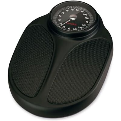 Terraillon Balanza Pesa Personas Mecánica Semiprofesional, Revestimiento Antideslizante, Gran Dial, 160kg máximo Modelo 'TPRO Plus' Negro Terraillon Balanza Pesa Personas Mecánica Semiprofesional, Revestimiento Antideslizante, Gran Dial, 160kg máximo Modelo 'TPRO Plus' Negro