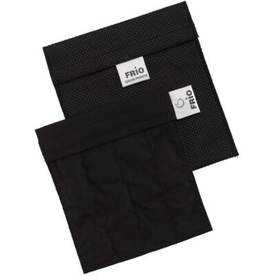 FRIO Bolsa isotérmica para Mantener insulina, Color Negro, 14 x 15 cm FRIO Bolsa isotérmica para Mantener insulina, Color Negro, 14 x 15 cm
