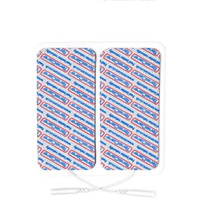 TensCare E-CM5090 50x90mm Almohadillas para electrodos reutilizables para unidades TENS, EMS IFT (x2), azul TensCare E-CM5090 50x90mm Almohadillas para electrodos reutilizables para unidades TENS, EMS IFT (x2), azul
