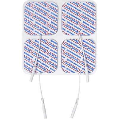 TensCare Juego de 3 paquetes de 4 electrodos superiores de 50 x 50 mm TensCare Juego de 3 paquetes de 4 electrodos superiores de 50 x 50 mm