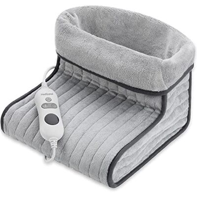 Medisana FWS Calientapiés, Manta calefactora para los pies, Forro interior mullido y lavable, Desconexión automática, Protección contra el sobrecalentamiento, Hasta la talla de calzado 46 Medisana FWS Calientapiés, Manta calefactora para los pies, Forro interior mullido y lavable, Desconexión automática, Protección contra el sobrecalentamiento, Hasta la talla de calzado 46