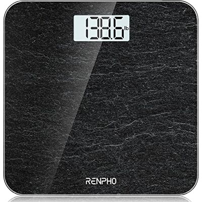 RENPHO Bascula de Baño, Alta Precisión, Pantalla LED, Perder Peso, 180kg RENPHO Bascula de Baño, Alta Precisión, Pantalla LED, Perder Peso, 180kg