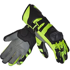 REBELHORN Fighter Guantes de Moto para Hombres Piel de Canguro y Cabra Paneles de SuperFabric Perforación Soporte de pantalla táctil REBELHORN Fighter Guantes de Moto para Hombres Piel de Canguro y Cabra Paneles de SuperFabric Perforación Soporte de pantalla táctil