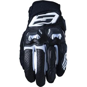 Five Gants de Moto Sport Courts, SF3, Protection 1KP Souplesse Ventilation, Noir & Blanc, XL Five Gants de Moto Sport Courts, SF3, Protection 1KP Souplesse Ventilation, Noir & Blanc, XL