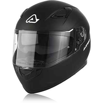 Acerbis Full Face X-Street Casco Negro S (55/56), Unisex-Adult, XS Acerbis Full Face X-Street Casco Negro S (55/56), Unisex-Adult, XS