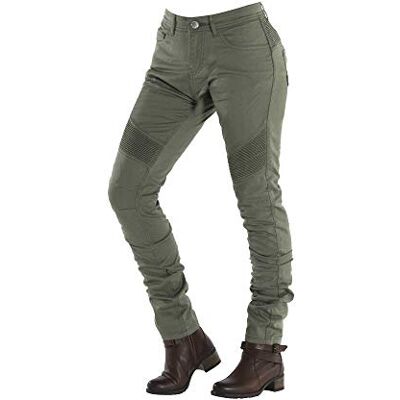 Overlap Imola Cactus Jeans mujer homologados ruta, verde, talla 32 Overlap Imola Cactus Jeans mujer homologados ruta, verde, talla 32
