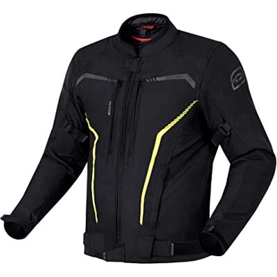 Chaqueta de moto Ozone Delta IV - Impermeable, Protecciones CE, Ventilación Chaqueta de moto Ozone Delta IV - Impermeable, Protecciones CE, Ventilación