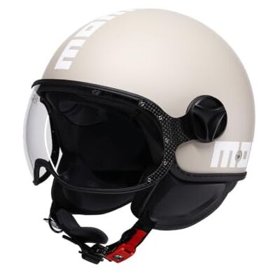 MOMO Design Momodesign-FGTR Classic E2206, Blanco Mate/Blanco, S Casco de Moto tipo Jet Unisex para Uso Urbano con Visera, Interior Extraíble y Lavable DrySpeed MOMO Design Momodesign-FGTR Classic E2206, Blanco Mate/Blanco, S Casco de Moto tipo Jet Unisex para Uso Urbano con Visera, Interior Extraíble y Lavable DrySpeed