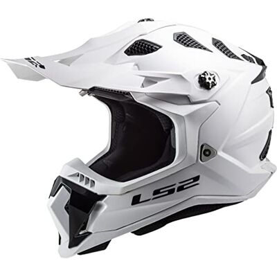 LS2 , casco cross moto Subverter gloss white, XXL LS2 , casco cross moto Subverter gloss white, XXL