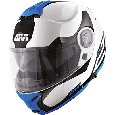 GIVI Klapphelm Grafik HPS HX21 Casco Modular gráfico Challenger Spirit, Negro GIVI Klapphelm Grafik HPS HX21 Casco Modular gráfico Challenger Spirit, Negro
